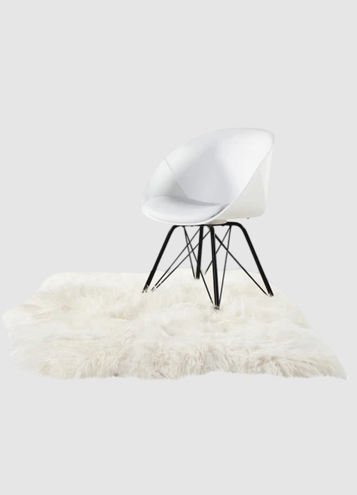 4x Sheepskin Icelandic | Natural white | 135 x 205cm