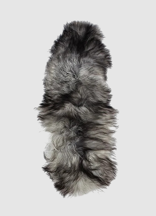 2x Bateau à moutons IJslands | Gris naturel | 210 x 80 cm