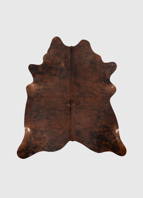 K889 | Unique Cowhide XL | Dark Brown | approx.210 x 180cm