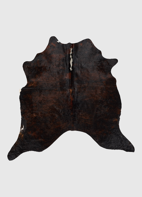 K916 | Unique Cowhide XL | Dark Brown | approx.210 x 180cm