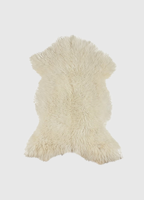 Sheepskin | Natural white | 100 x 65cm
