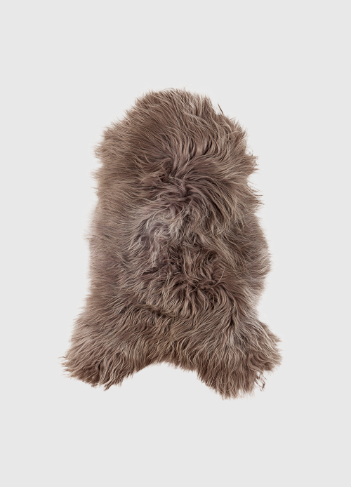 Schapenvacht IJslands | Taupe | 100 x 65cm
