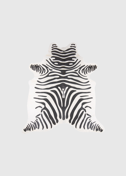 Koeienhuid | Zebraprint | ca. 200x180cm