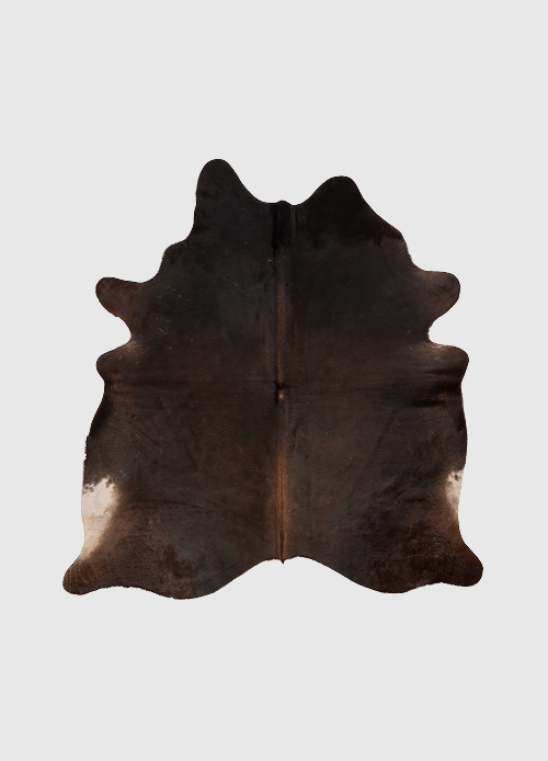 K858 | Unique Cowhide XL | Dark Brown | approx.210 x 180cm