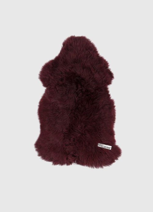 Schapenvacht | Merlot | 100 x 65cm