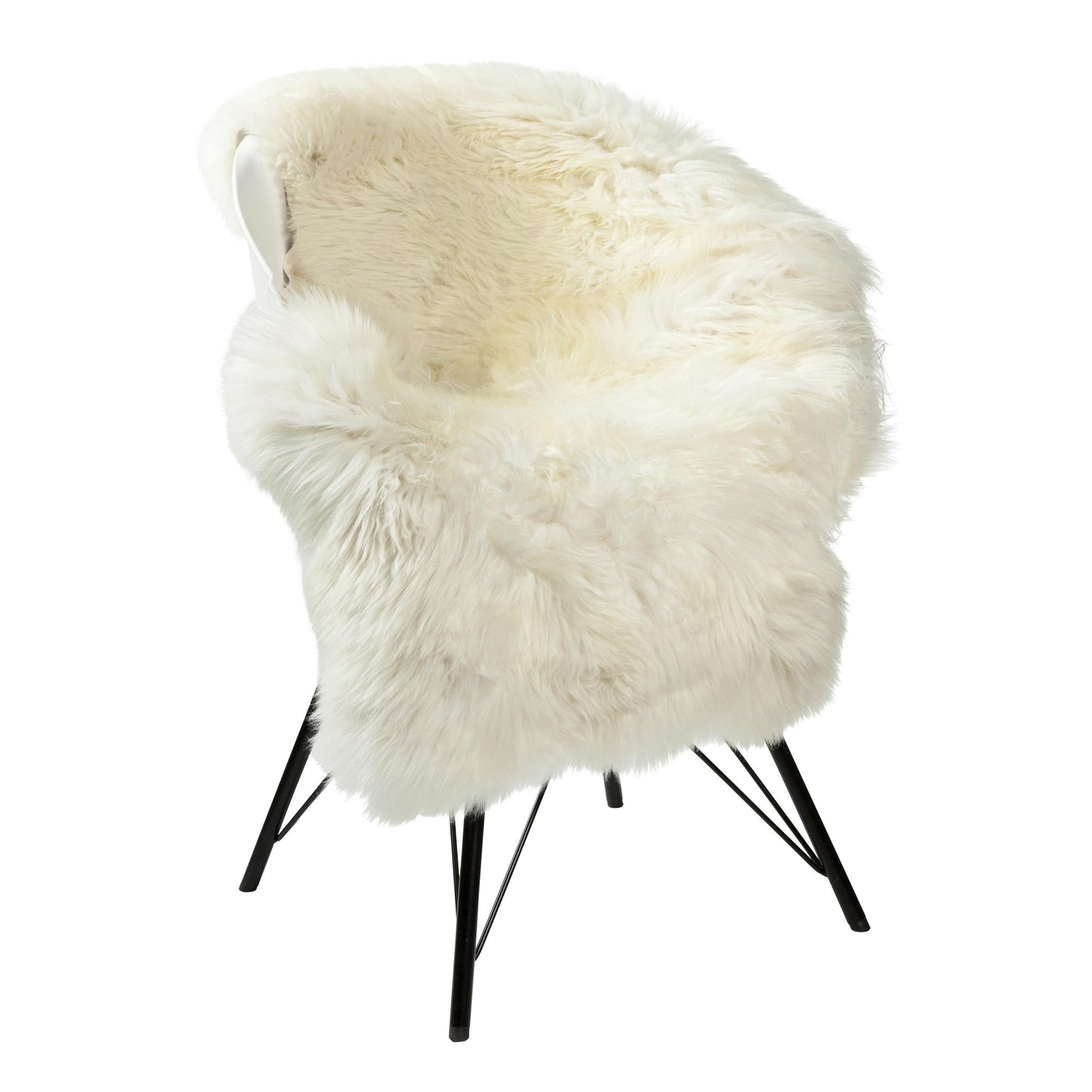Schapenvacht XL wit 110-130cm