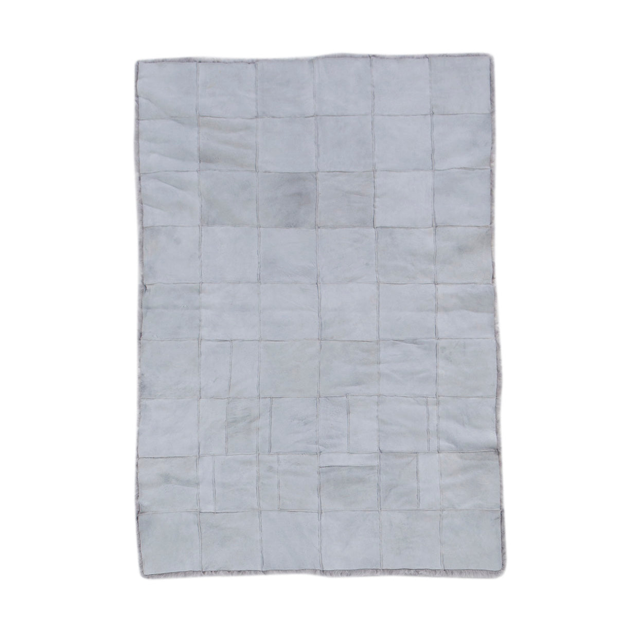 Schapenvacht IJslands kort kleed grijs 120-180cm