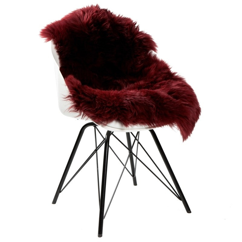Schapenvacht Zweeds merlot 90-110cm