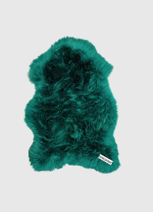 Schapenvacht | Groen | 100 x 65cm
