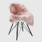 Schapenvacht | Roze | 100 x 65cm