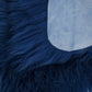 Schapenvacht | Navyblauw | 100 x 65cm