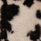 S113 | Unieke Schapenvacht | Zwart-wit | 100 x 65cm